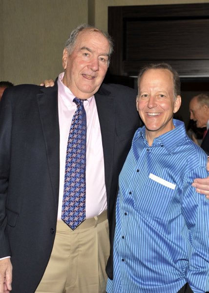 Board Member Bill Ficke with Jim Gray