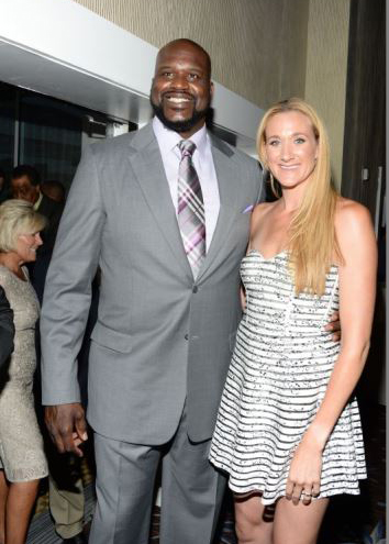 Shaquille O' Neal & Three Time Olympic Gold Medalist, Kerri Walsh Jennings