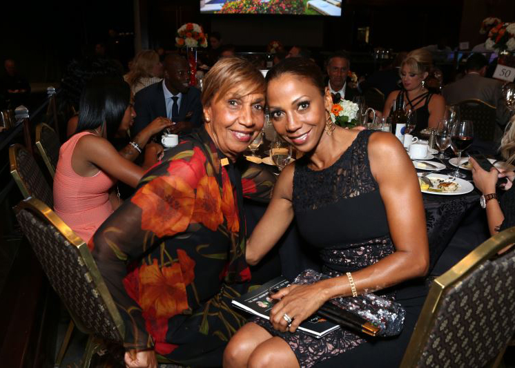 Holly Robinson and Her Mom