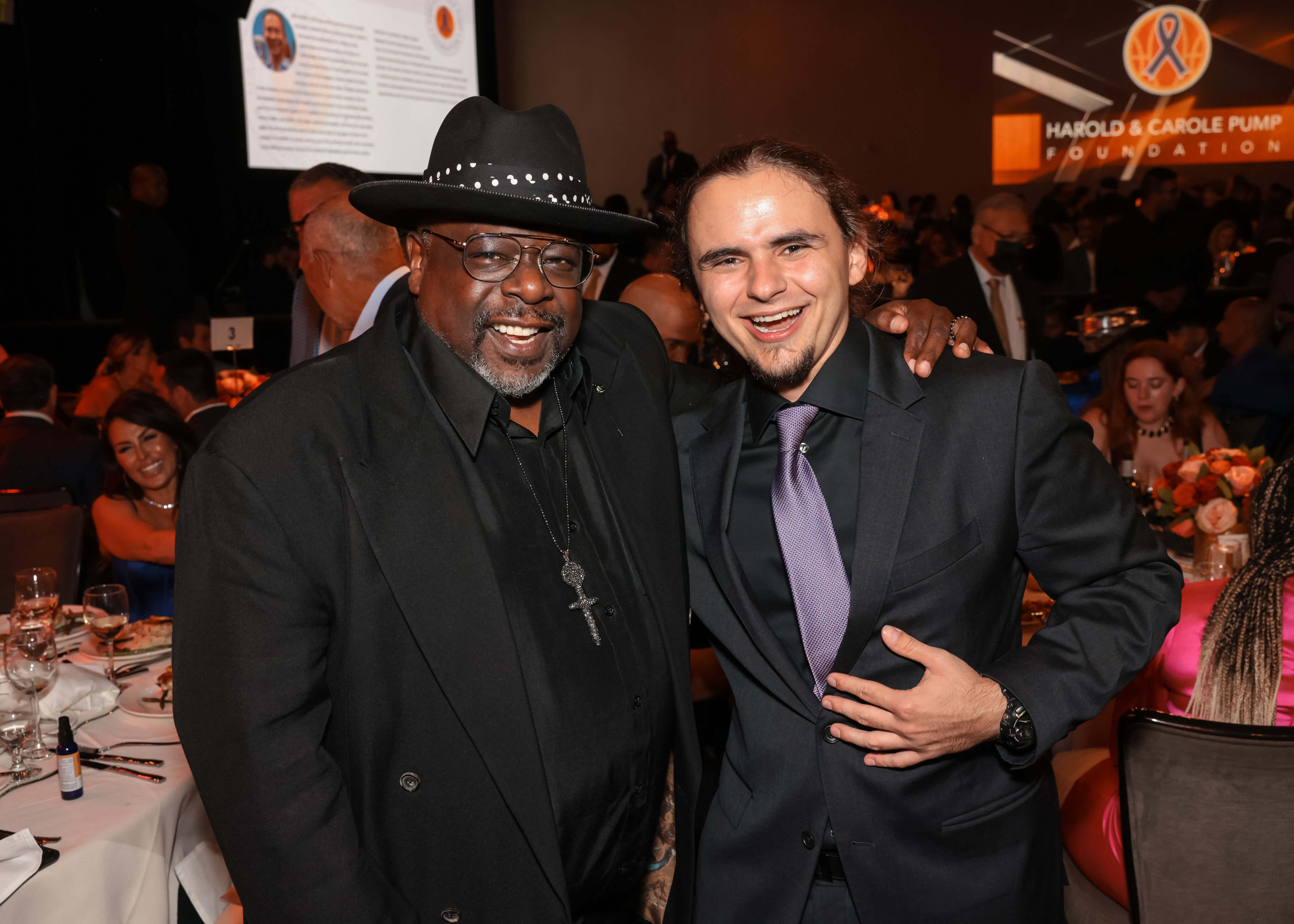 Cedric The Entertainer and Prince Jackson